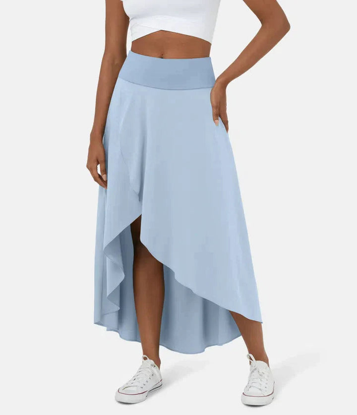 Scarlett - Asymmetric Midi Skirt