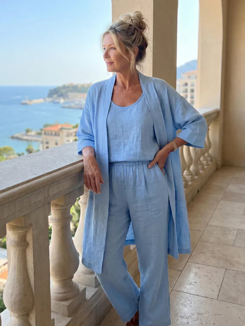 Liviah | Lightweight Linen Set