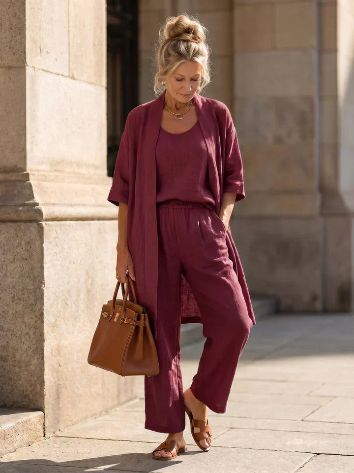 Liviah | Lightweight Linen Set