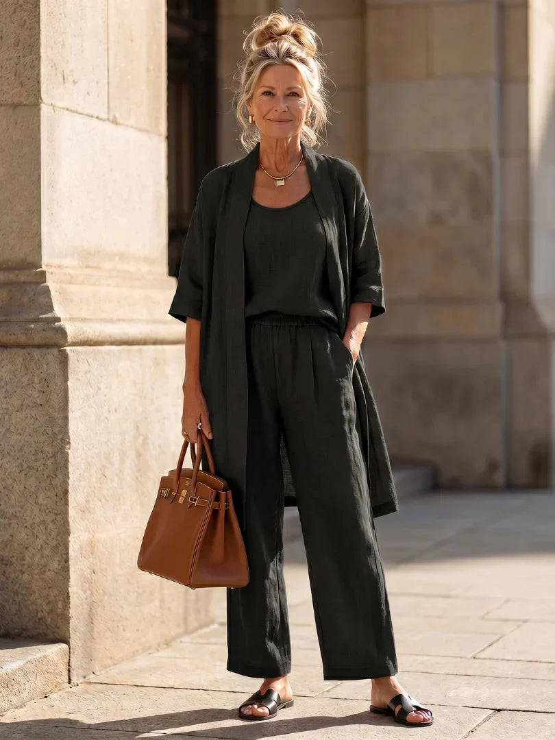 Liviah | Lightweight Linen Set