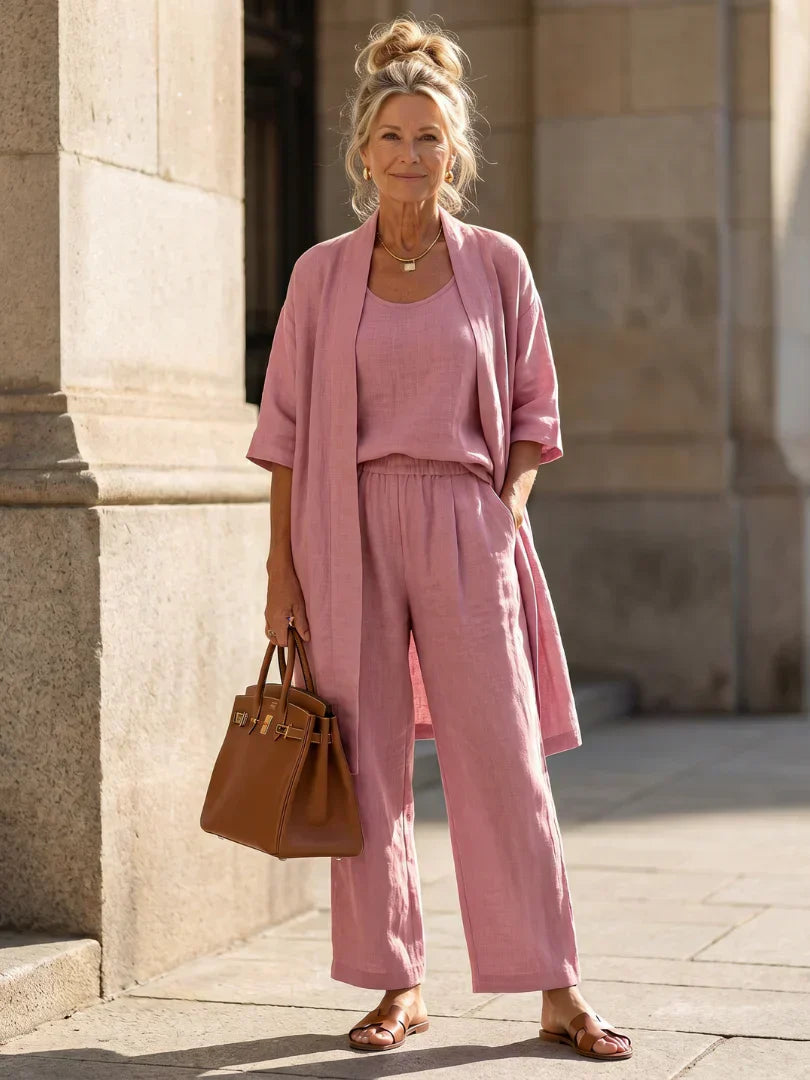 Liviah | Lightweight Linen Set