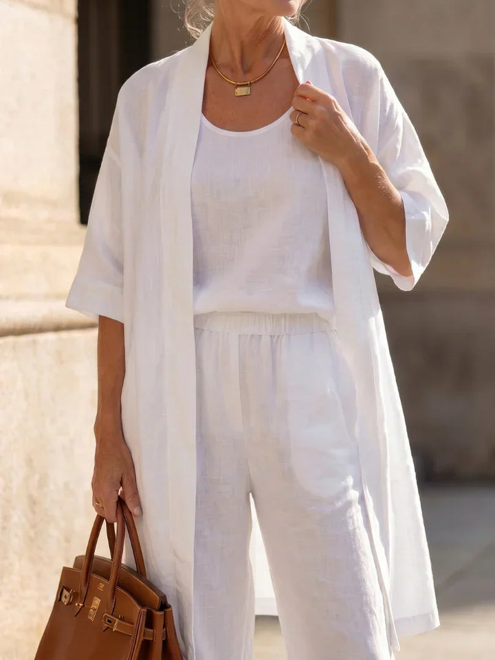 Liviah | Lightweight Linen Set