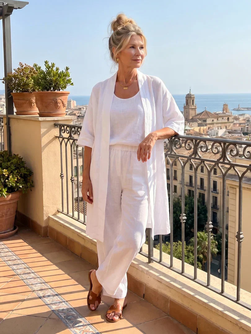 Liviah | Lightweight Linen Set