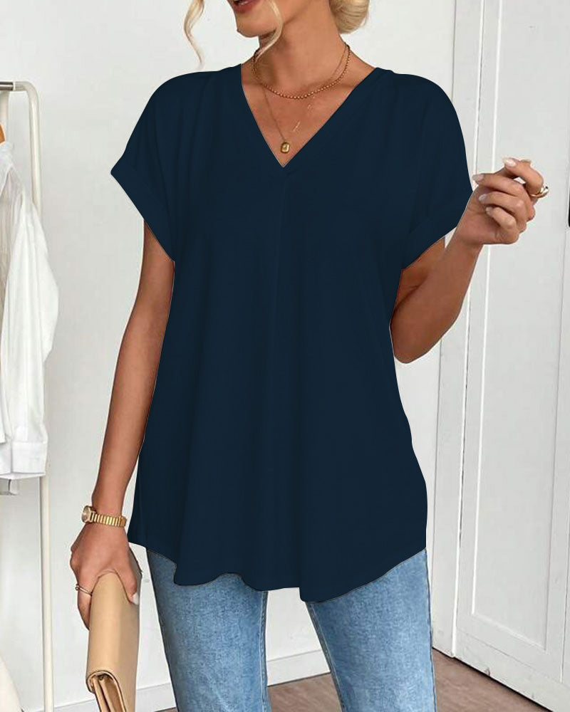Nova - Unisex Short Sleeve Patchwork T-Shirt