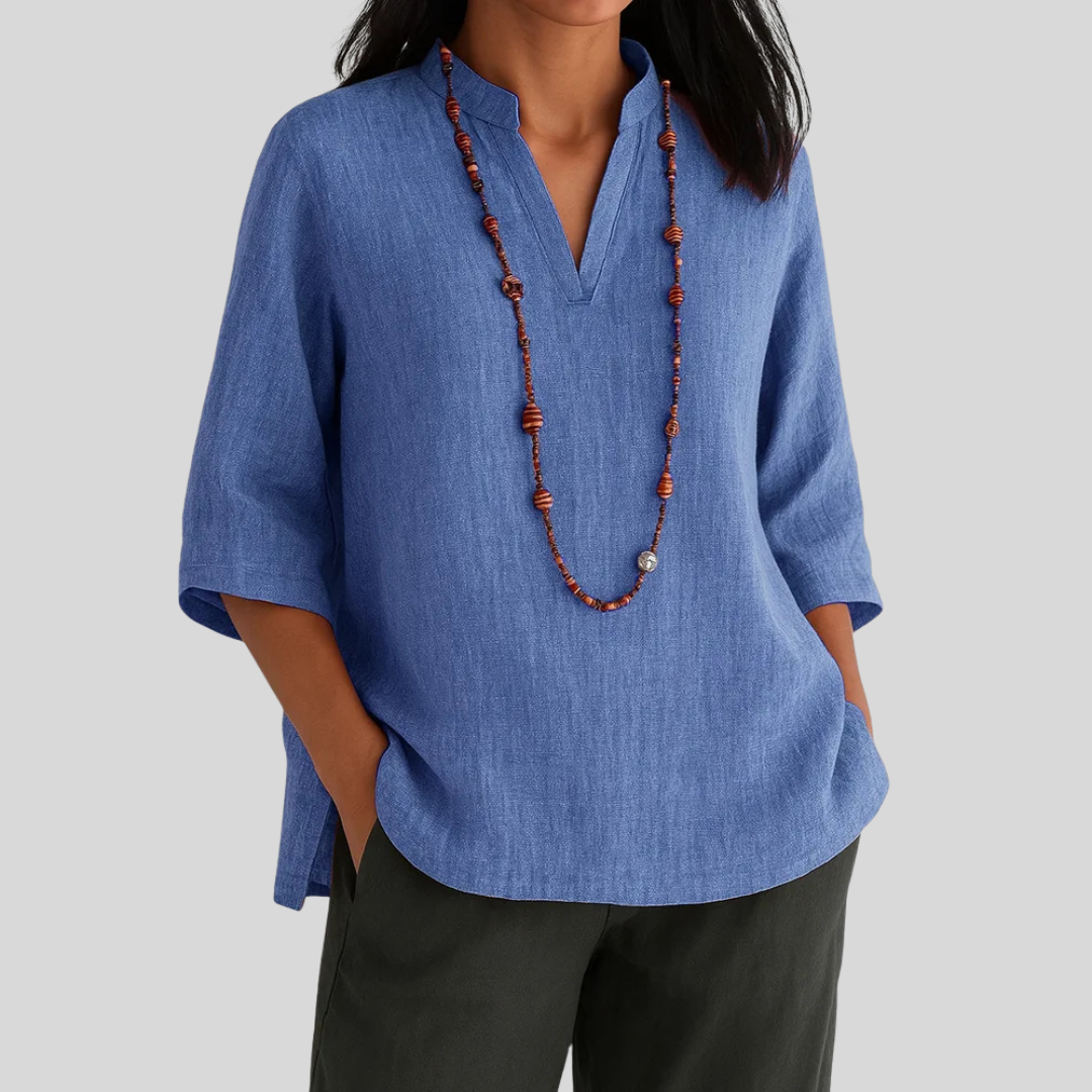 Sirelia - Lightweight Summer Blouse - Freedom, Freshness and Elegance in Everyday Life