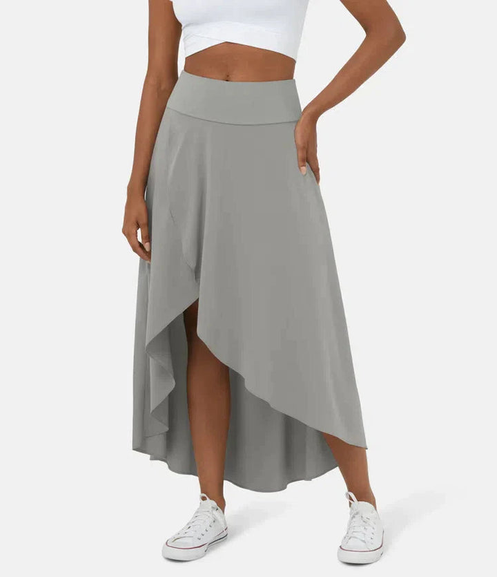 Scarlett - Asymmetric Midi Skirt