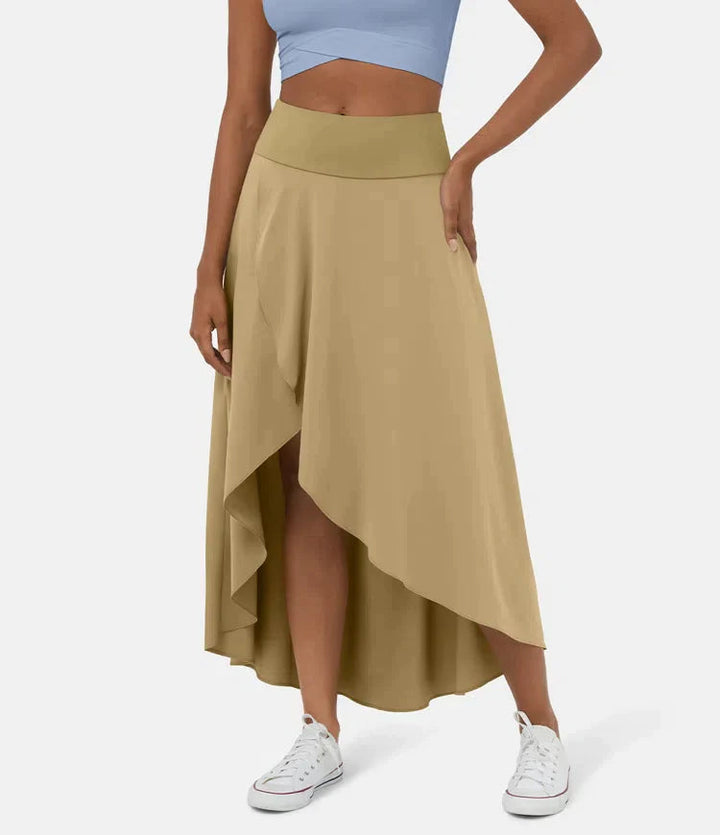 Scarlett - Asymmetric Midi Skirt