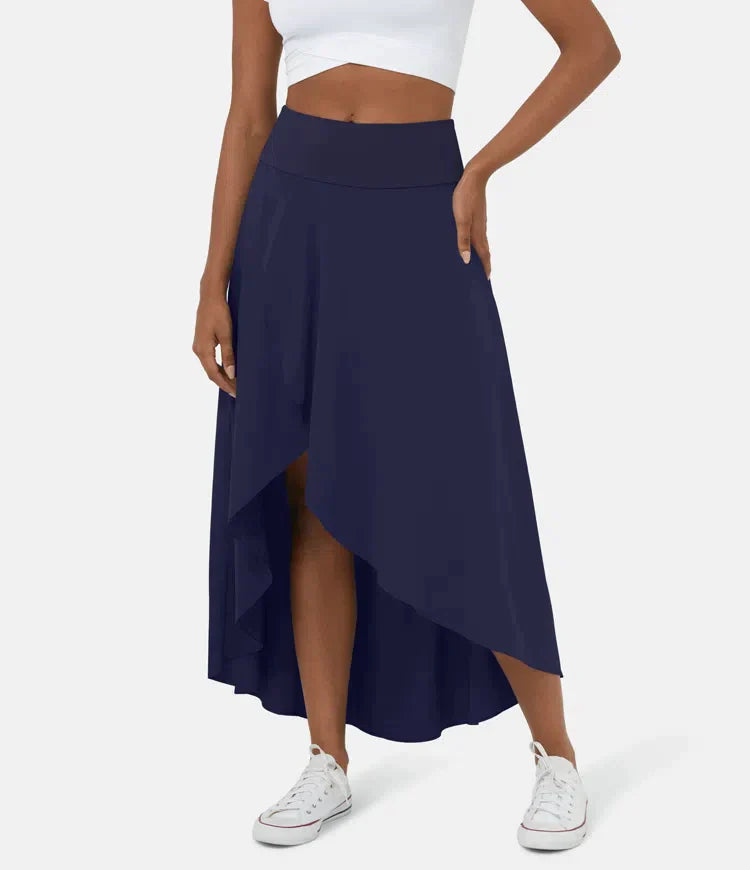 Scarlett - Asymmetric Midi Skirt