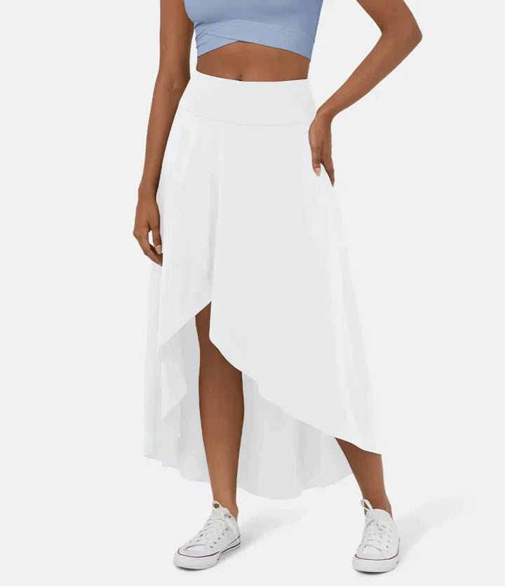 Scarlett - Asymmetric Midi Skirt