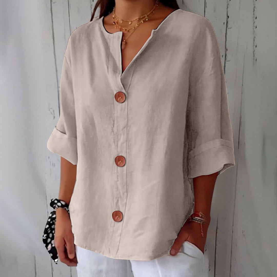 Léa | Loose-fitting Elegant Blouse