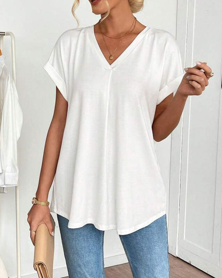 Nova - Unisex Short Sleeve Patchwork T-Shirt