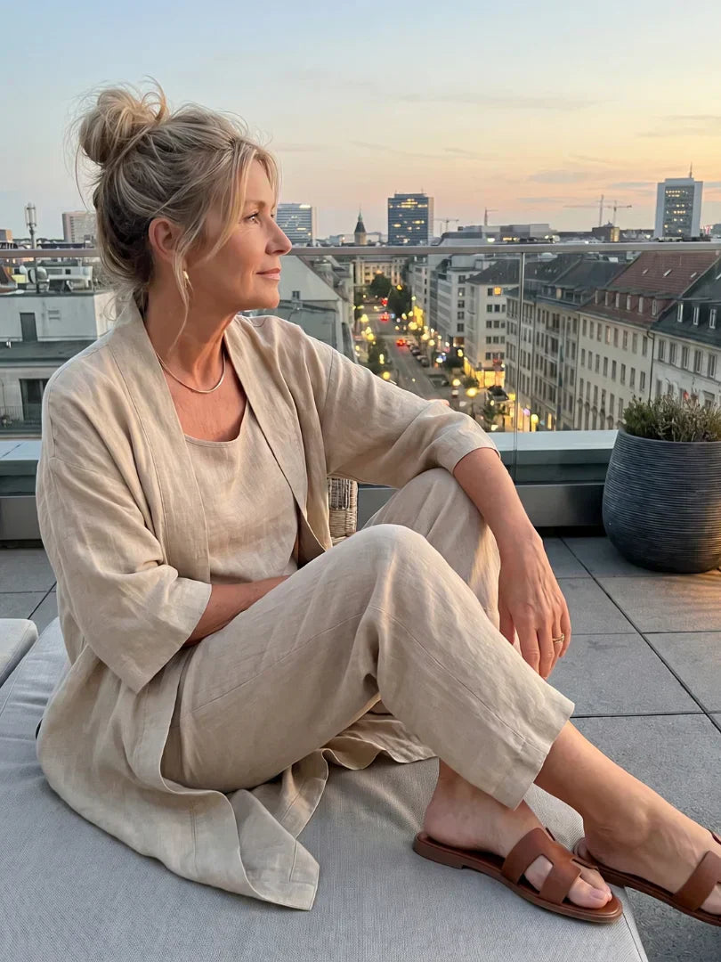 Liviah | Lightweight Linen Set