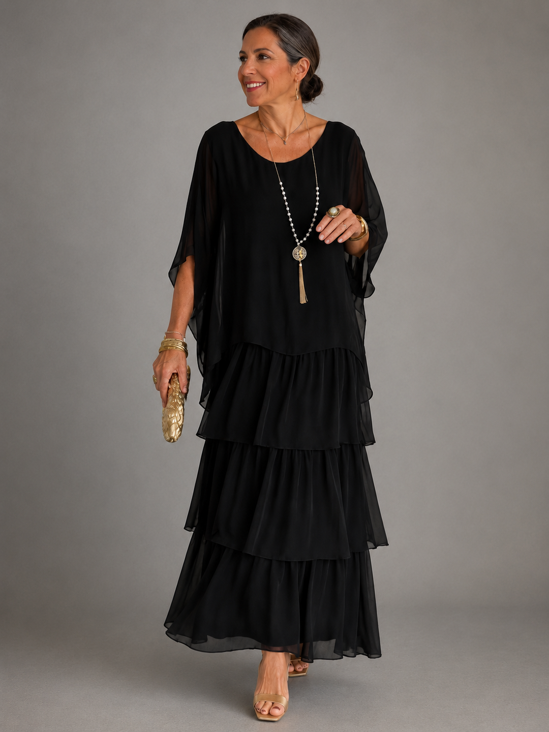 Mara | Elegant Flowing Maxi Dress