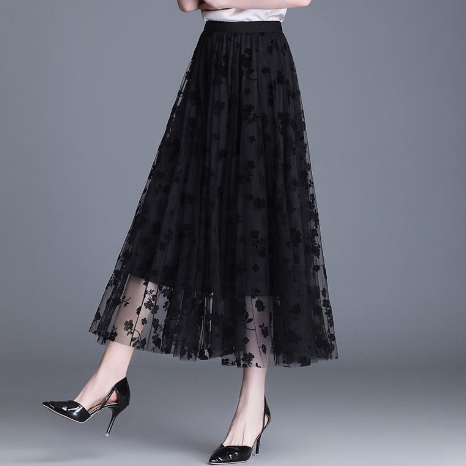 Olivia – Chic Floral Midi Skirt