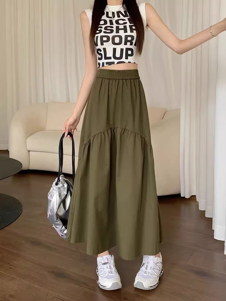 Vanessa – Pull-on Maxi Skirt