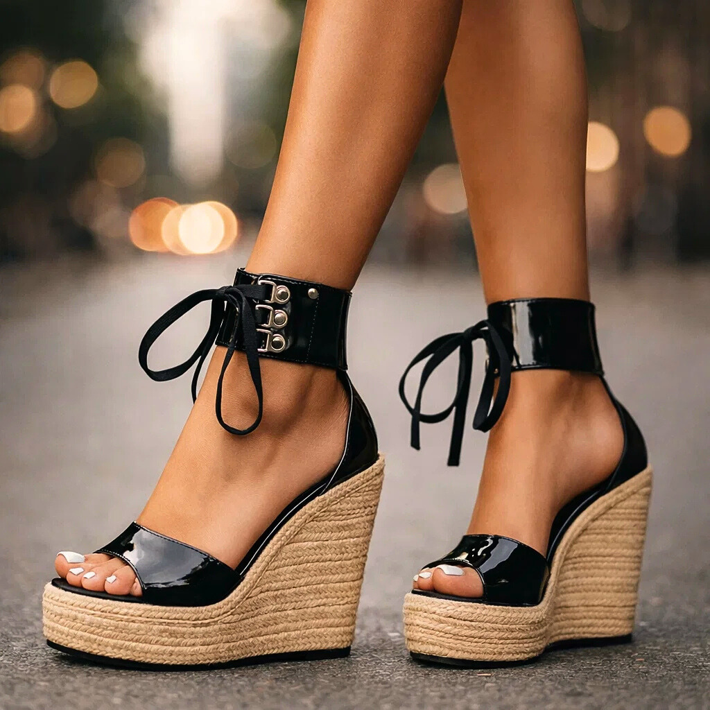 Lucy Monroe Platform Heels