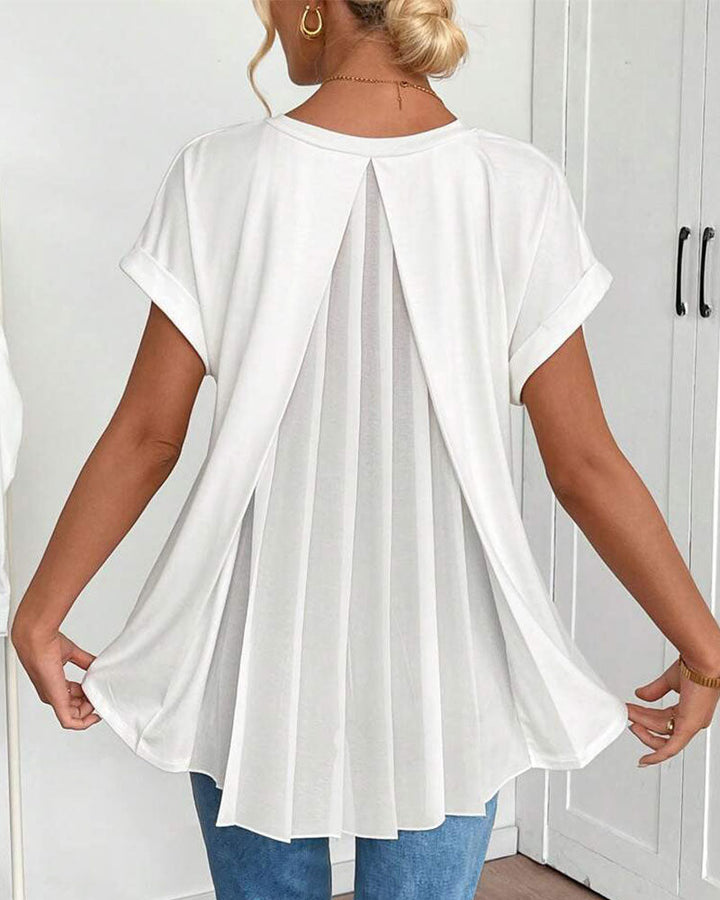 Nova - Unisex Short Sleeve Patchwork T-Shirt
