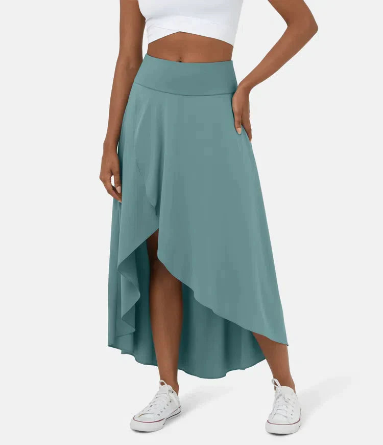 Scarlett - Asymmetric Midi Skirt