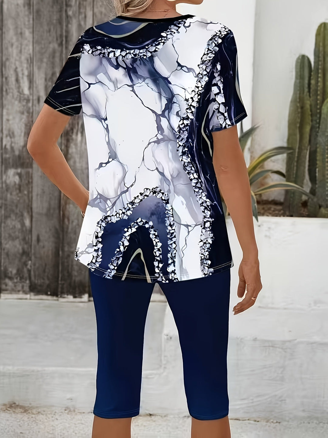 Solira | Botanical Print Stretch Set