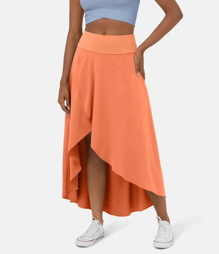 Scarlett - Asymmetric Midi Skirt