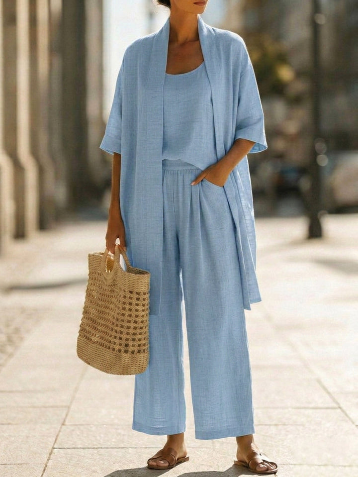 Liviah | Lightweight Linen Set