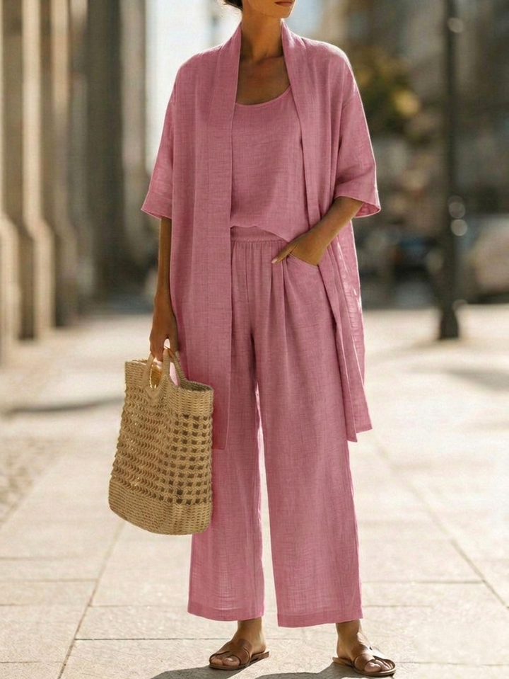 Liviah | Lightweight Linen Set