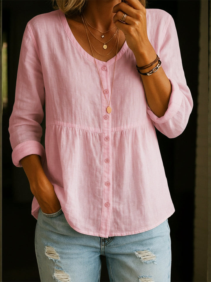 Leah - Linen Shirt