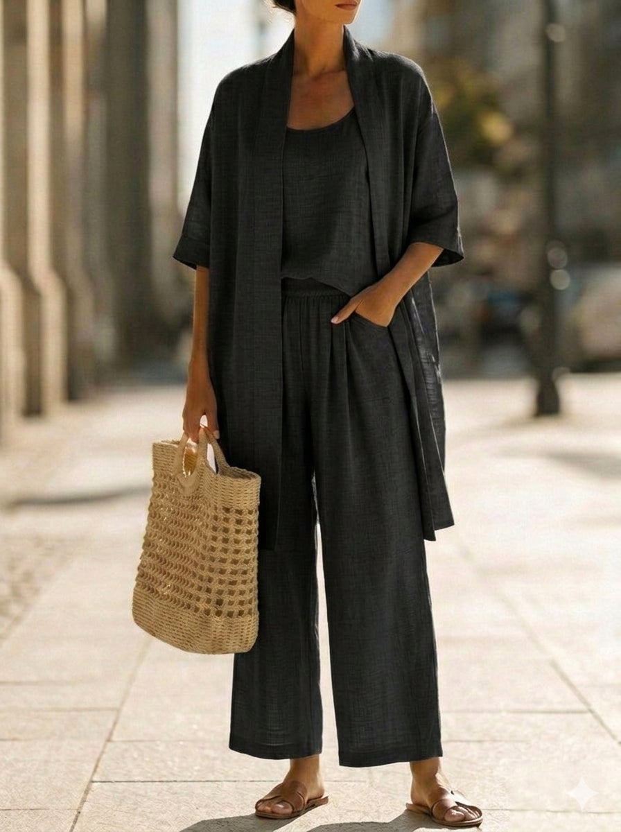 Liviah | Lightweight Linen Set