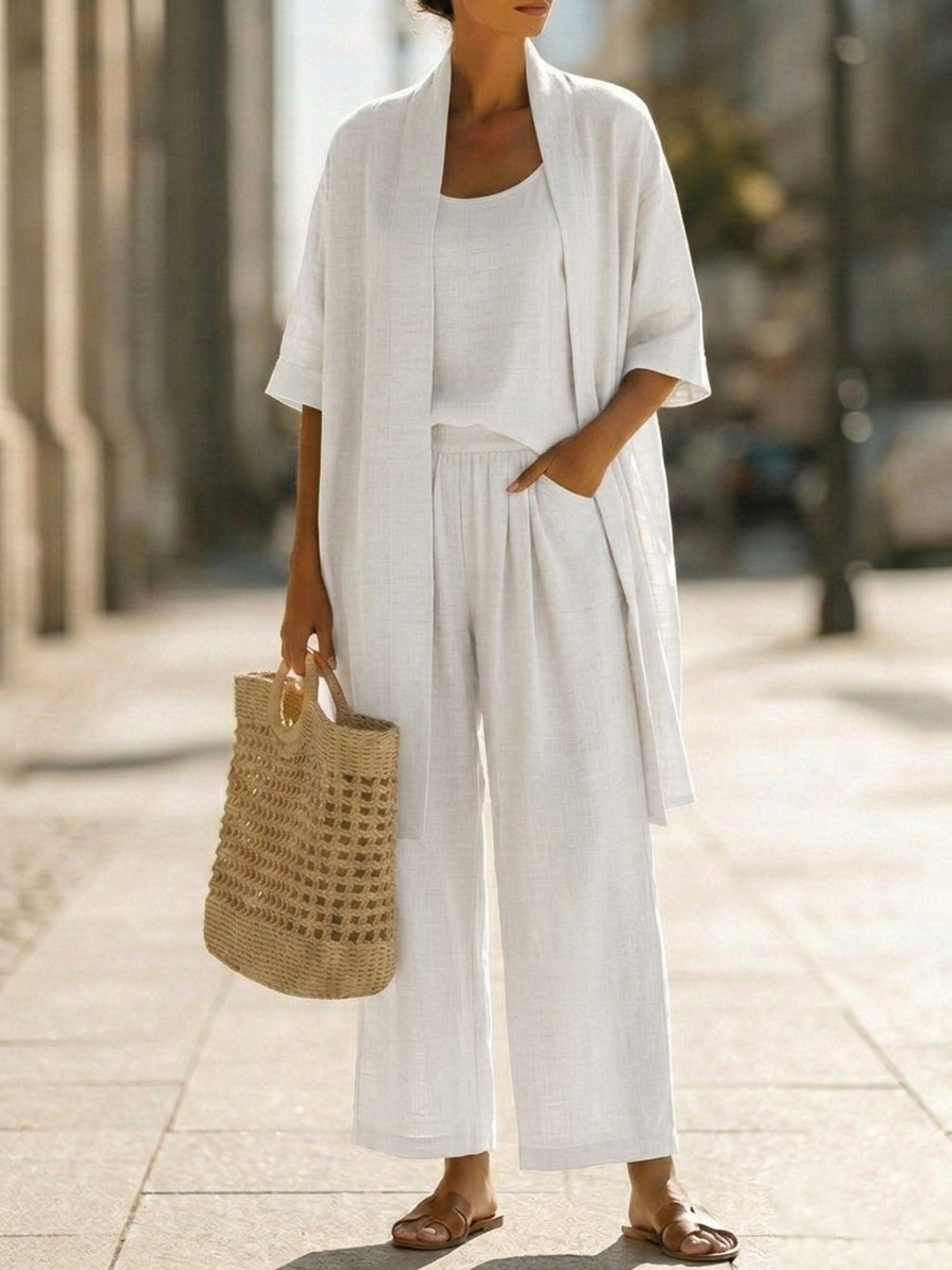 Liviah | Lightweight Linen Set