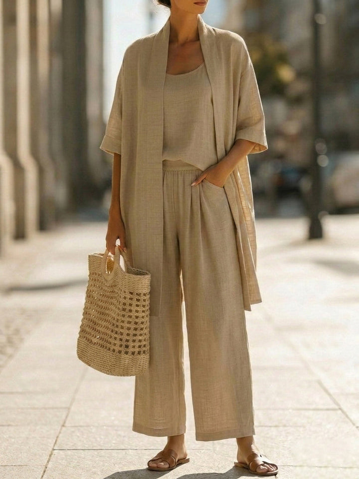 Liviah | Lightweight Linen Set