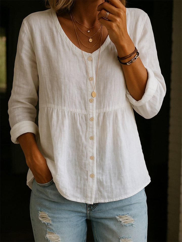 Leah - Linen Shirt