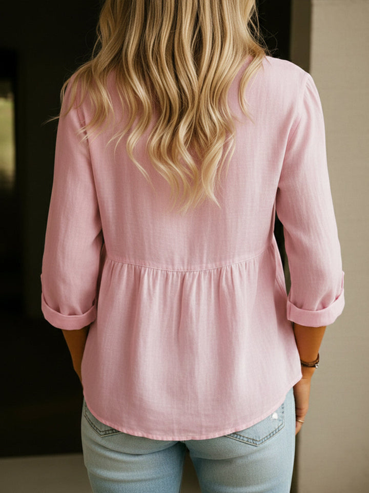 Leah - Linen Shirt